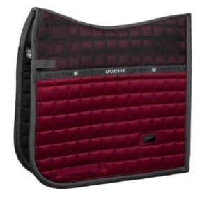 Equestrian Stockholm Schabracke Sportive dark bordeaux full DS - 1